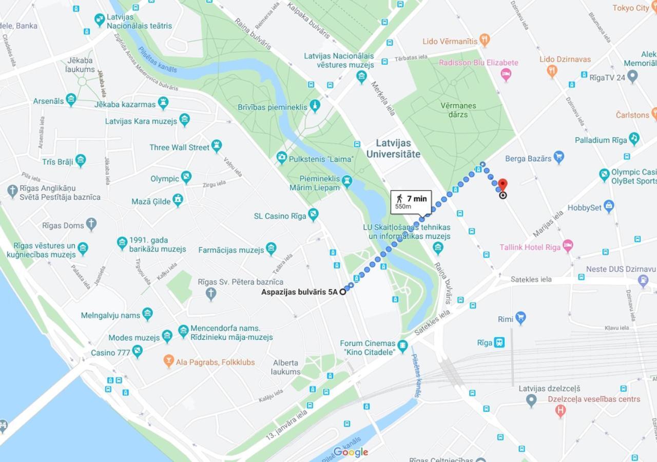 Riga Central District, Тихий Центр Города, Всё Под Боком, Удобно Kültér fotó